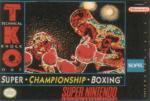 TKO Super Championship Boxing Box Art Front